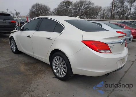 2013 Buick Regal Turbo - Premium 2 из США, поврежденный, VIN 2G4GT5GV3D9120516